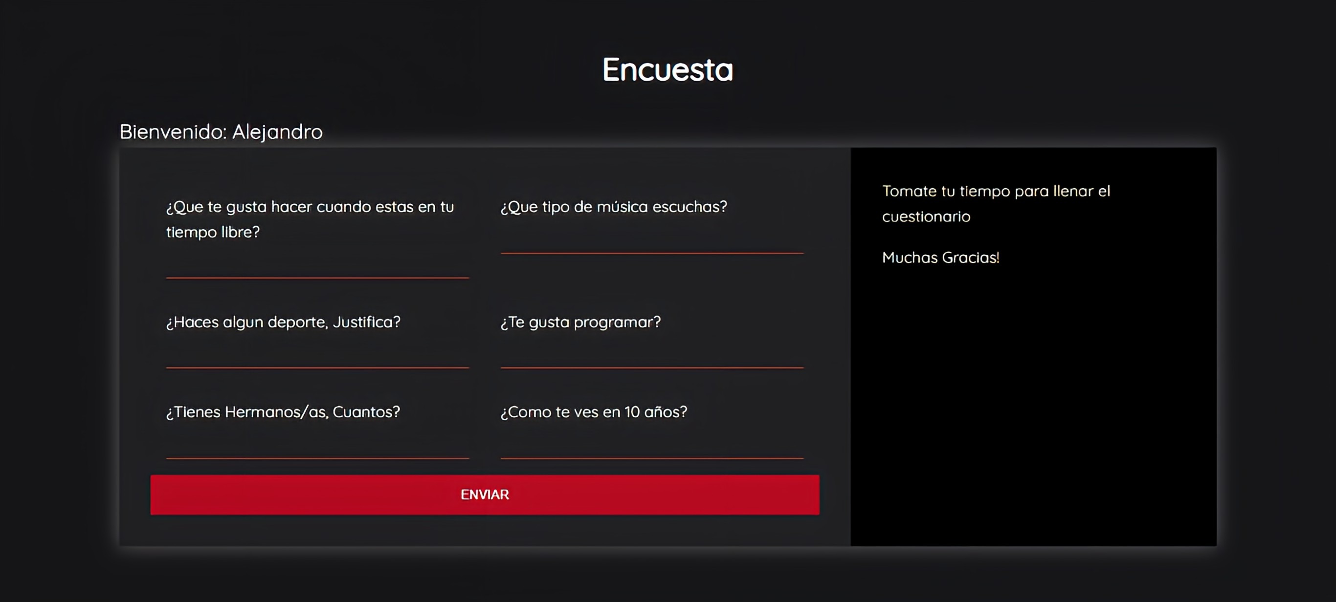 Formulario